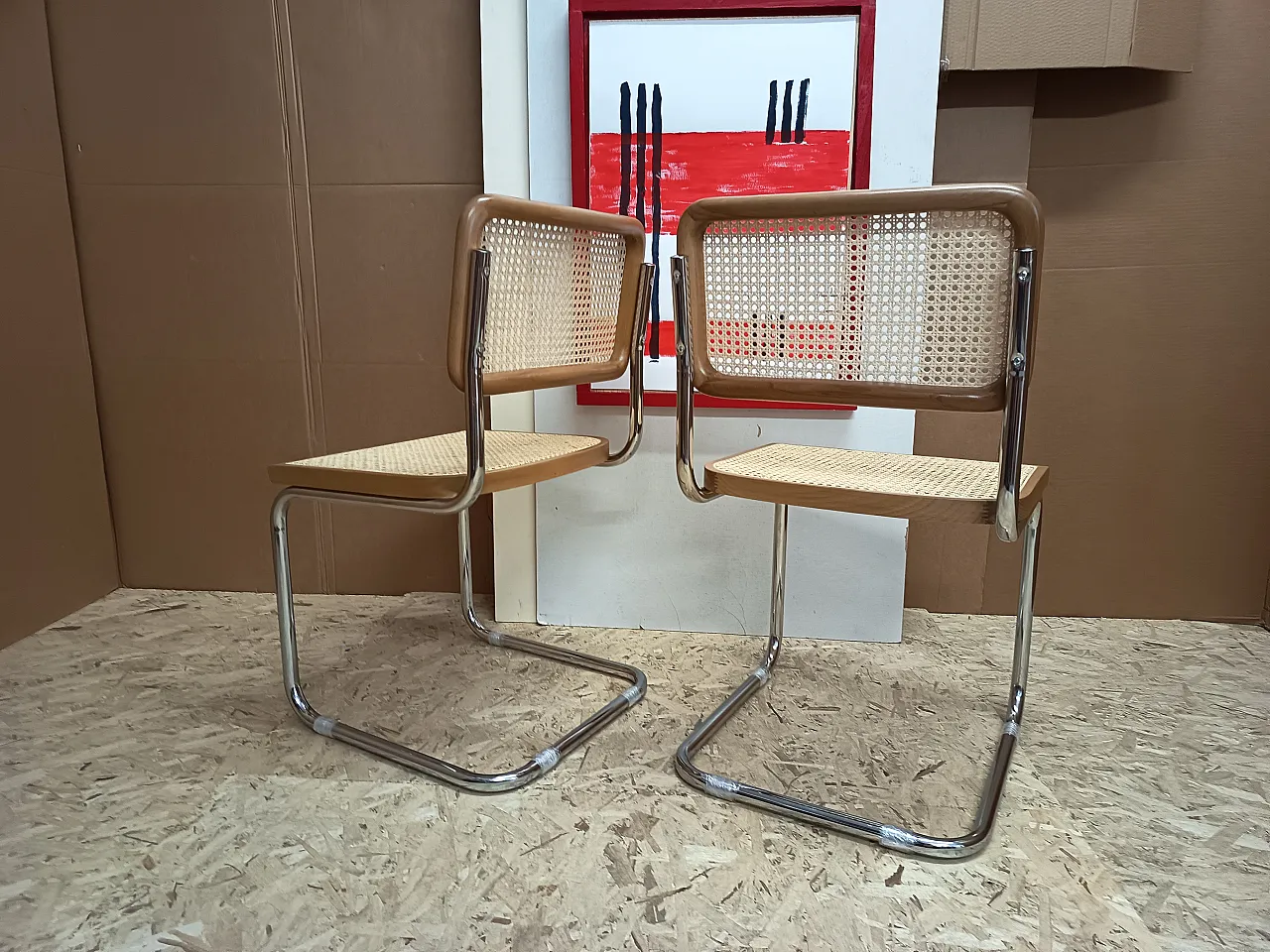 Pair of Cesca chairs, 2000s 31