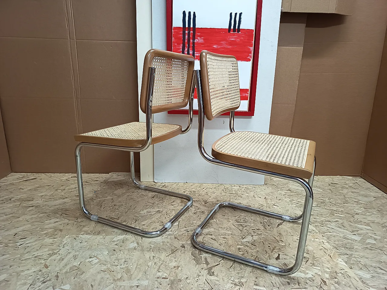 Pair of Cesca chairs, 2000s 42