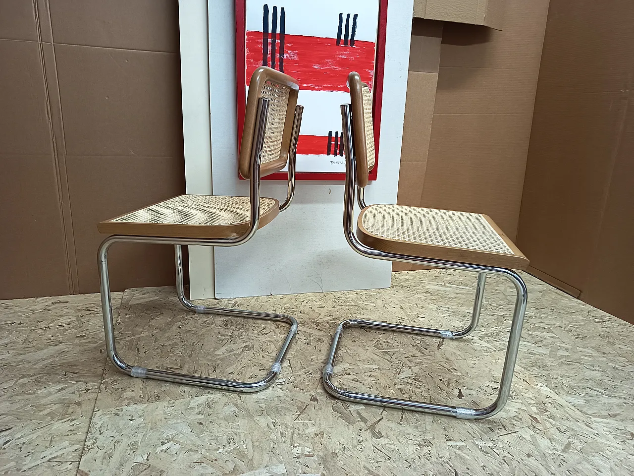 Pair of Cesca chairs, 2000s 43