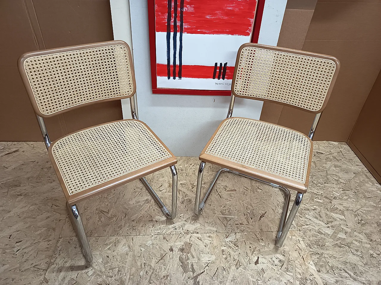 Pair of Cesca chairs, 2000s 55