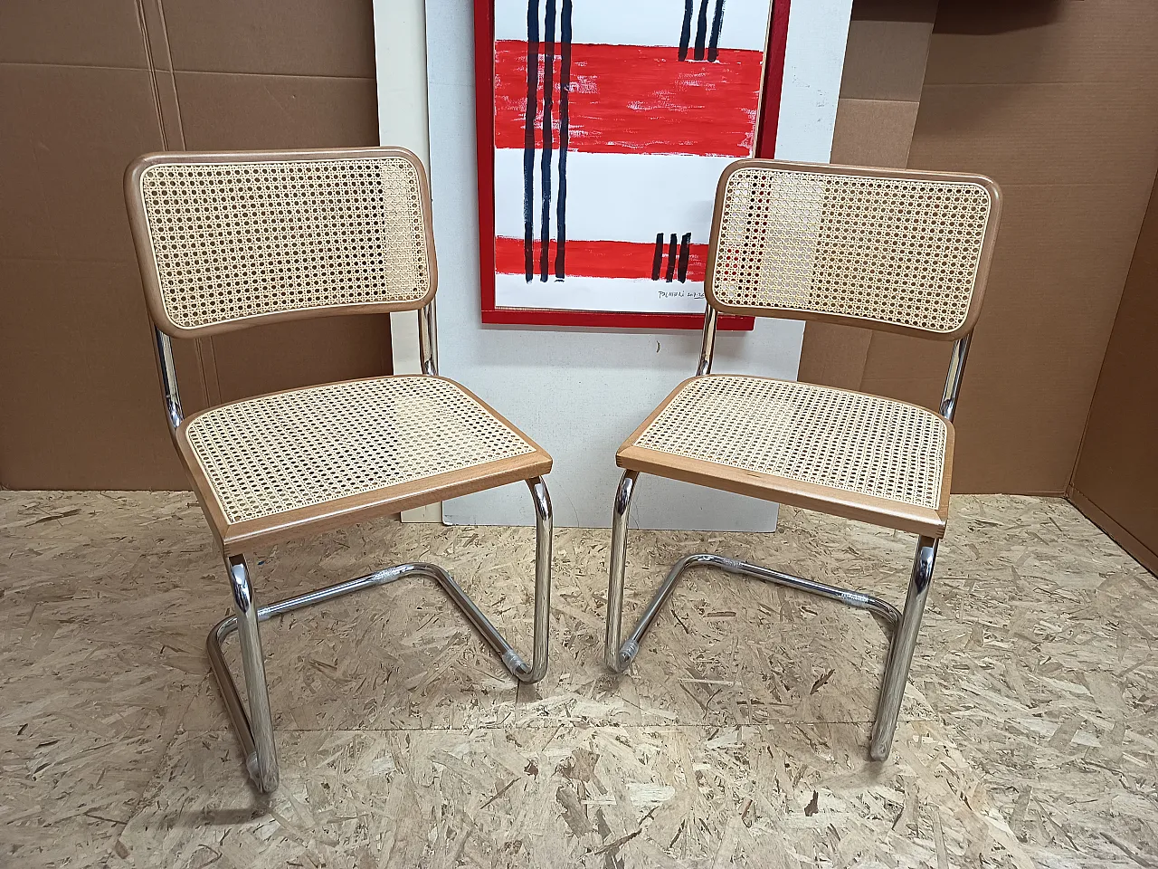 Pair of Cesca chairs, 2000s 56