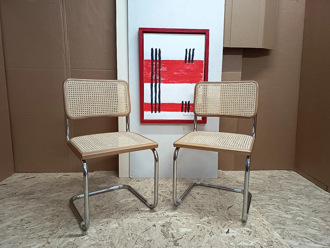 Pair of Cesca chairs, 2000s 57