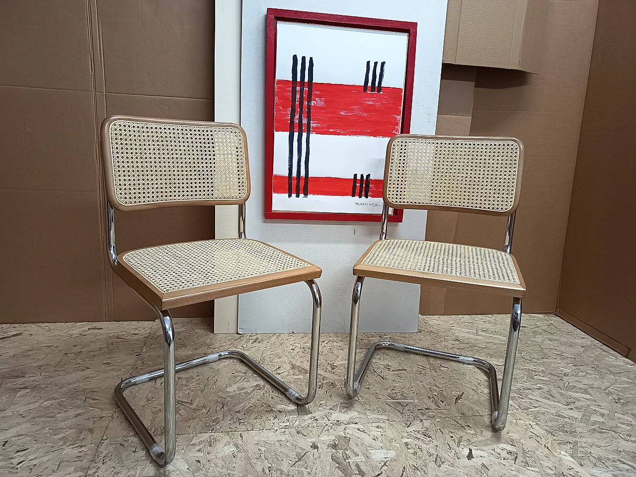 Pair of Cesca chairs, 2000s 58