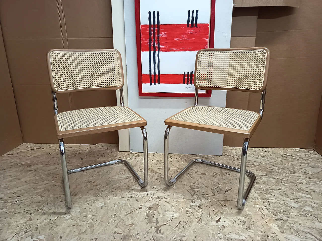Pair of Cesca chairs, 2000s 59