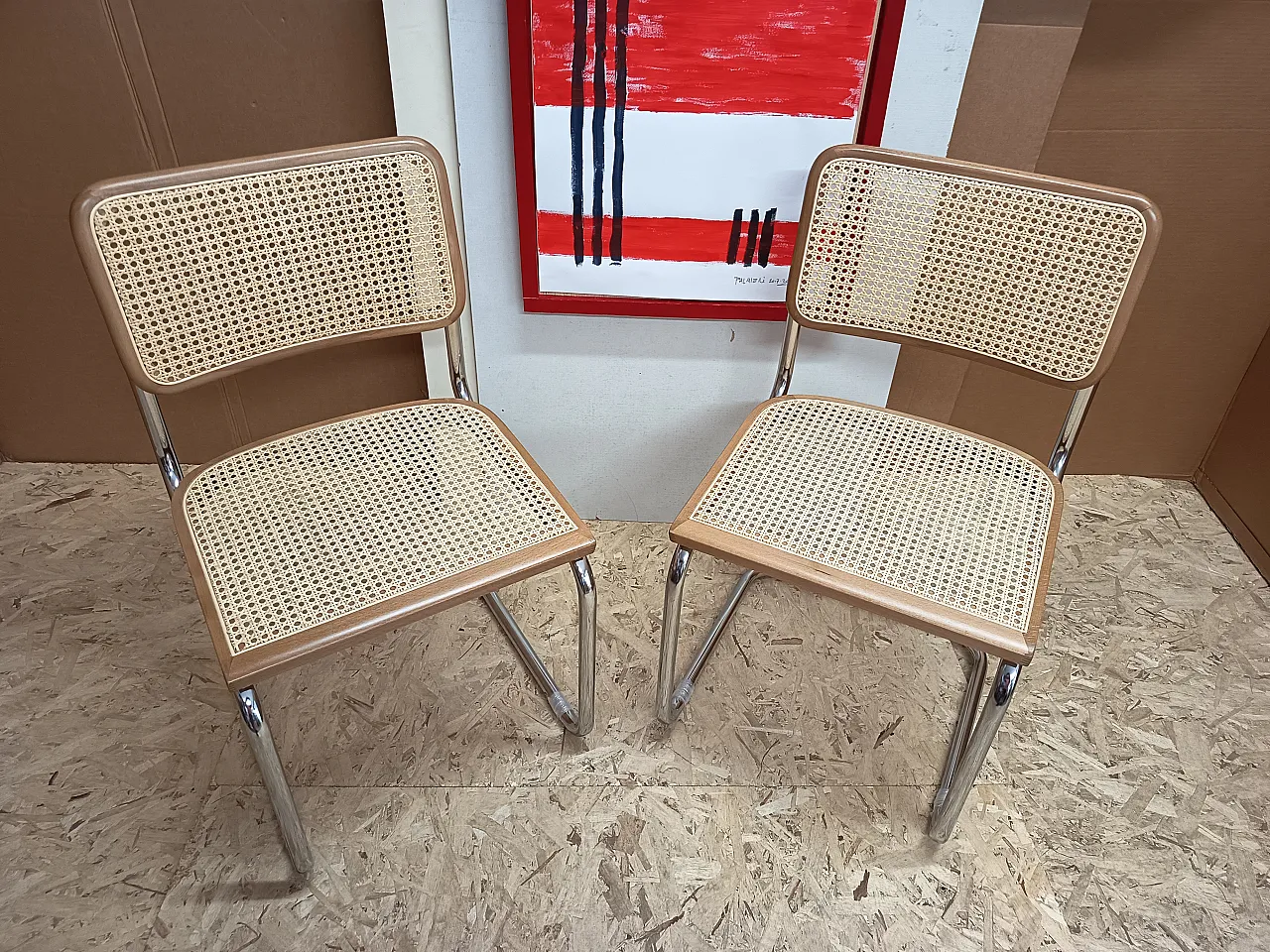 Pair of Cesca chairs, 2000s 73