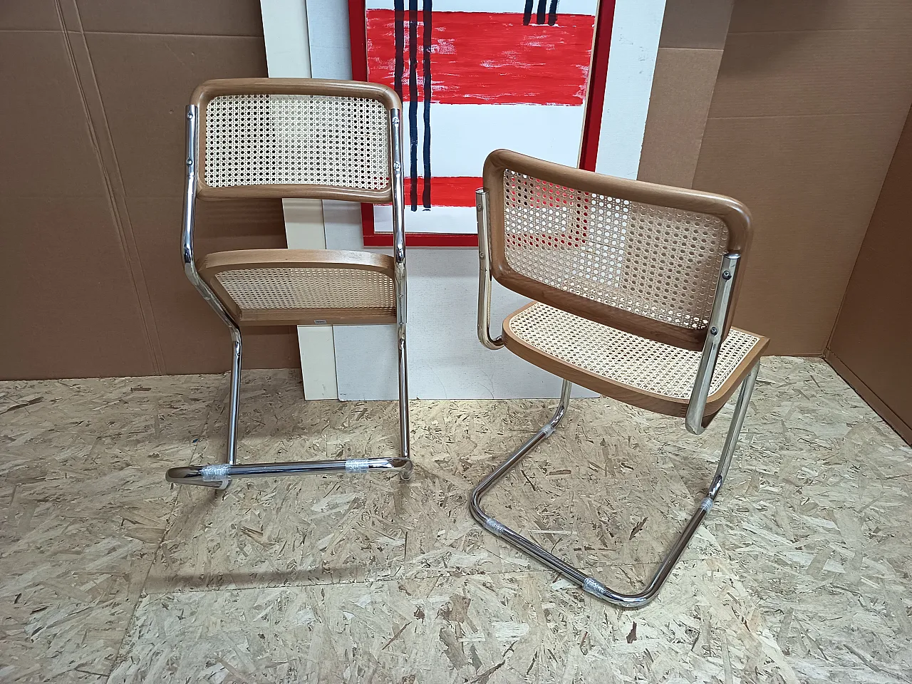 Pair of Cesca chairs, 2000s 75