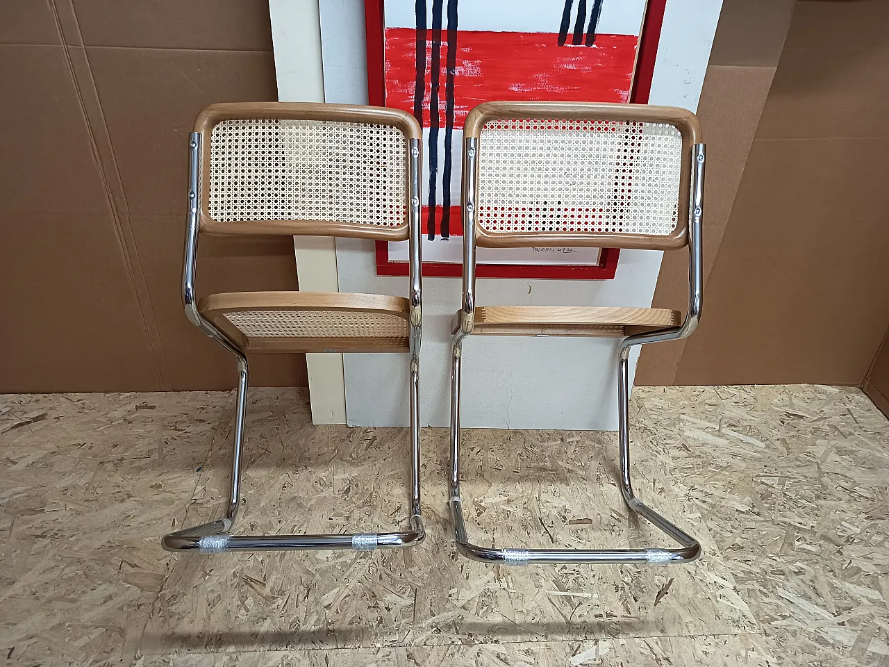 Pair of Cesca chairs, 2000s 77