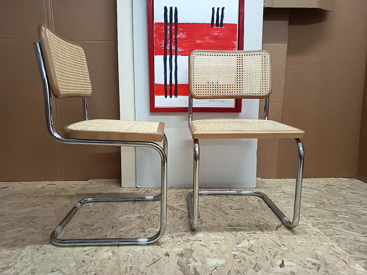 Pair of Cesca chairs, 2000s 81