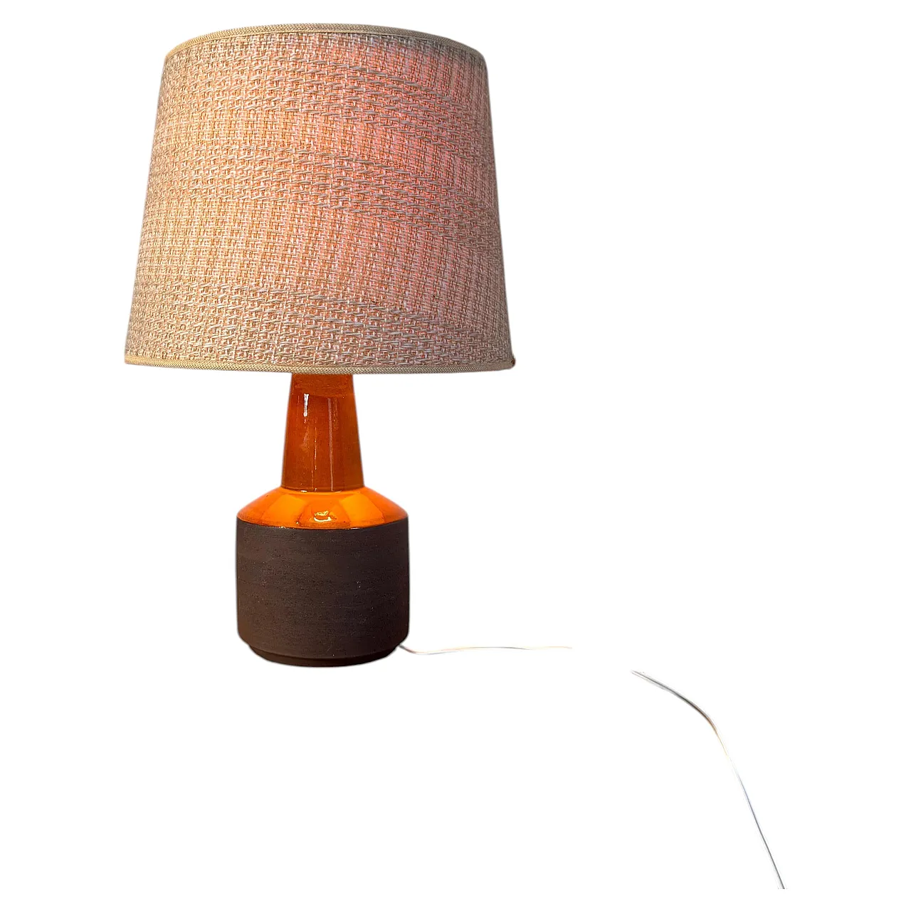 Lehmann Keramik table lamp in ceramic, 1970s 1