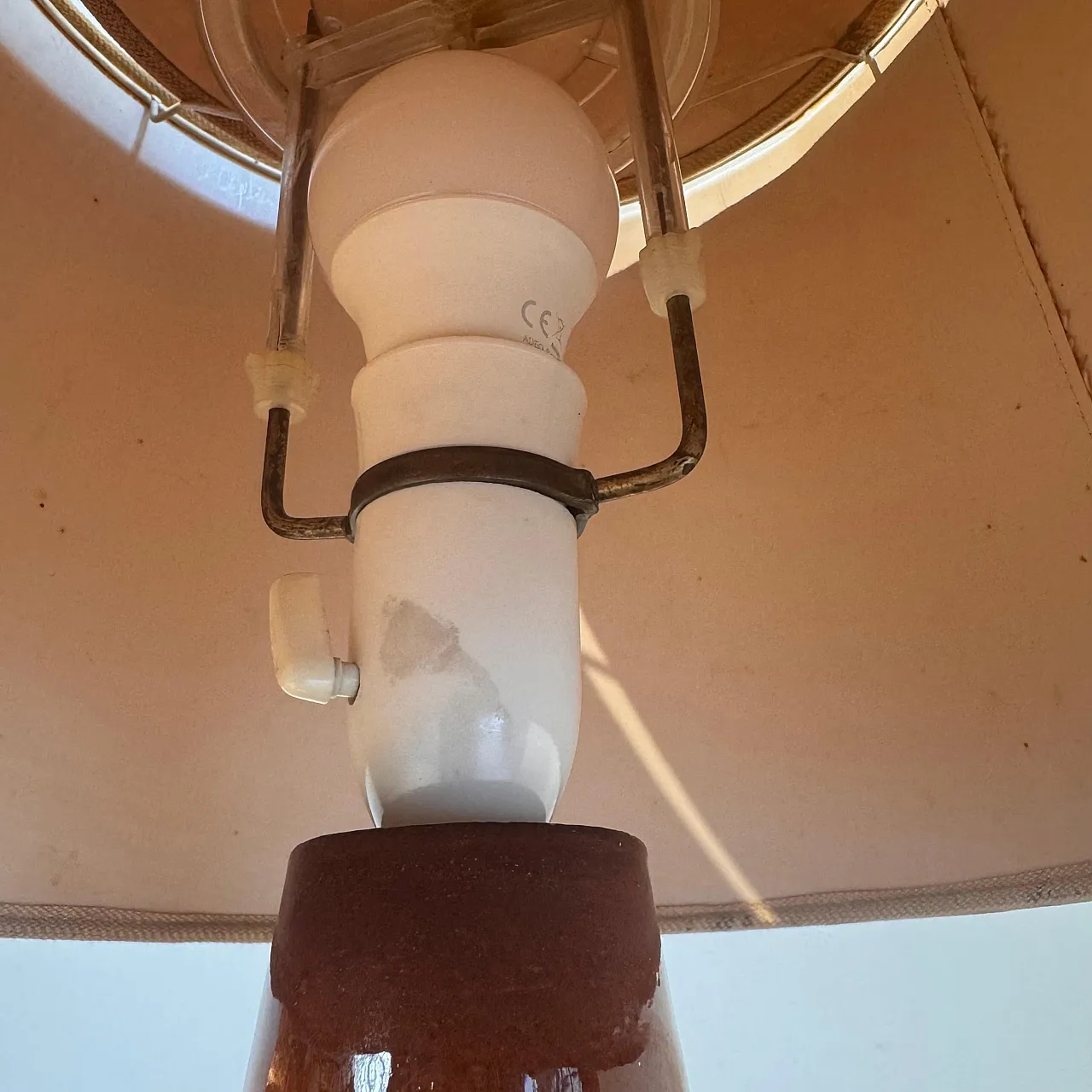 Lehmann Keramik table lamp in ceramic, 1970s 6