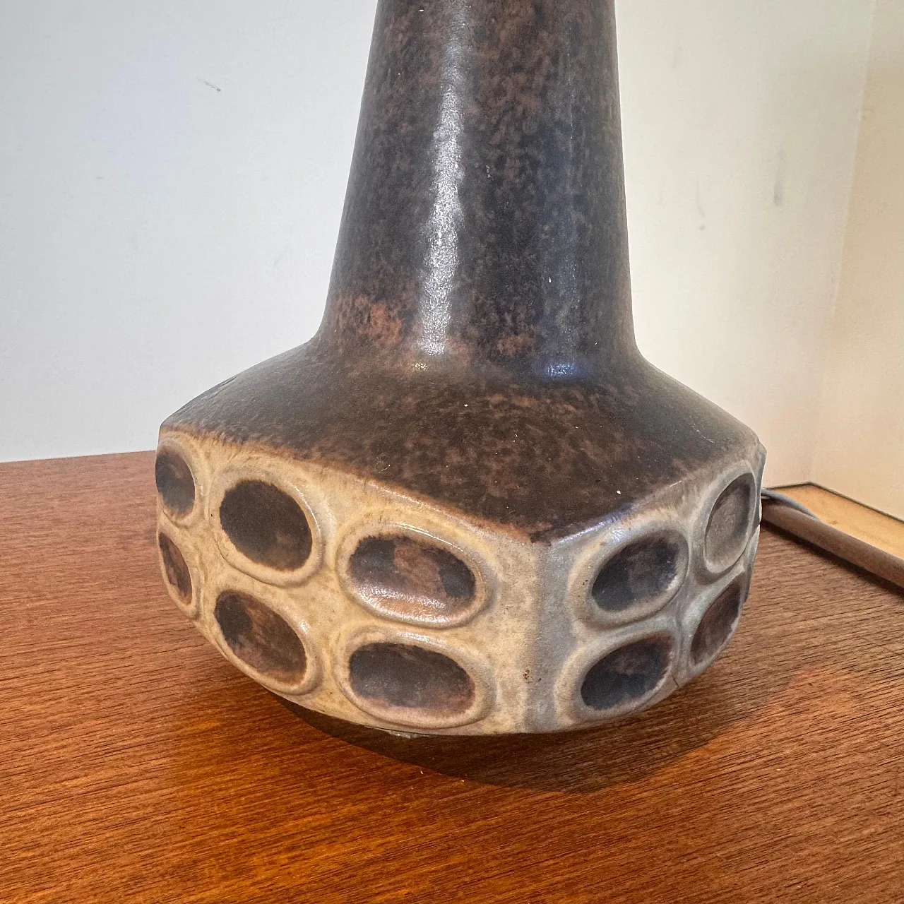 Ceramic table lamp, 1970s 3