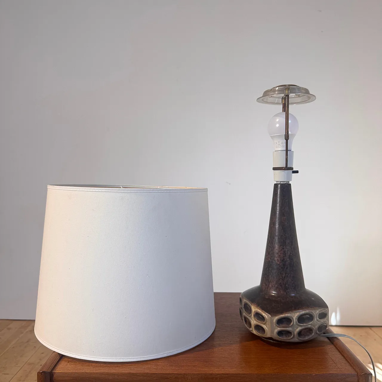 Ceramic table lamp, 1970s 7