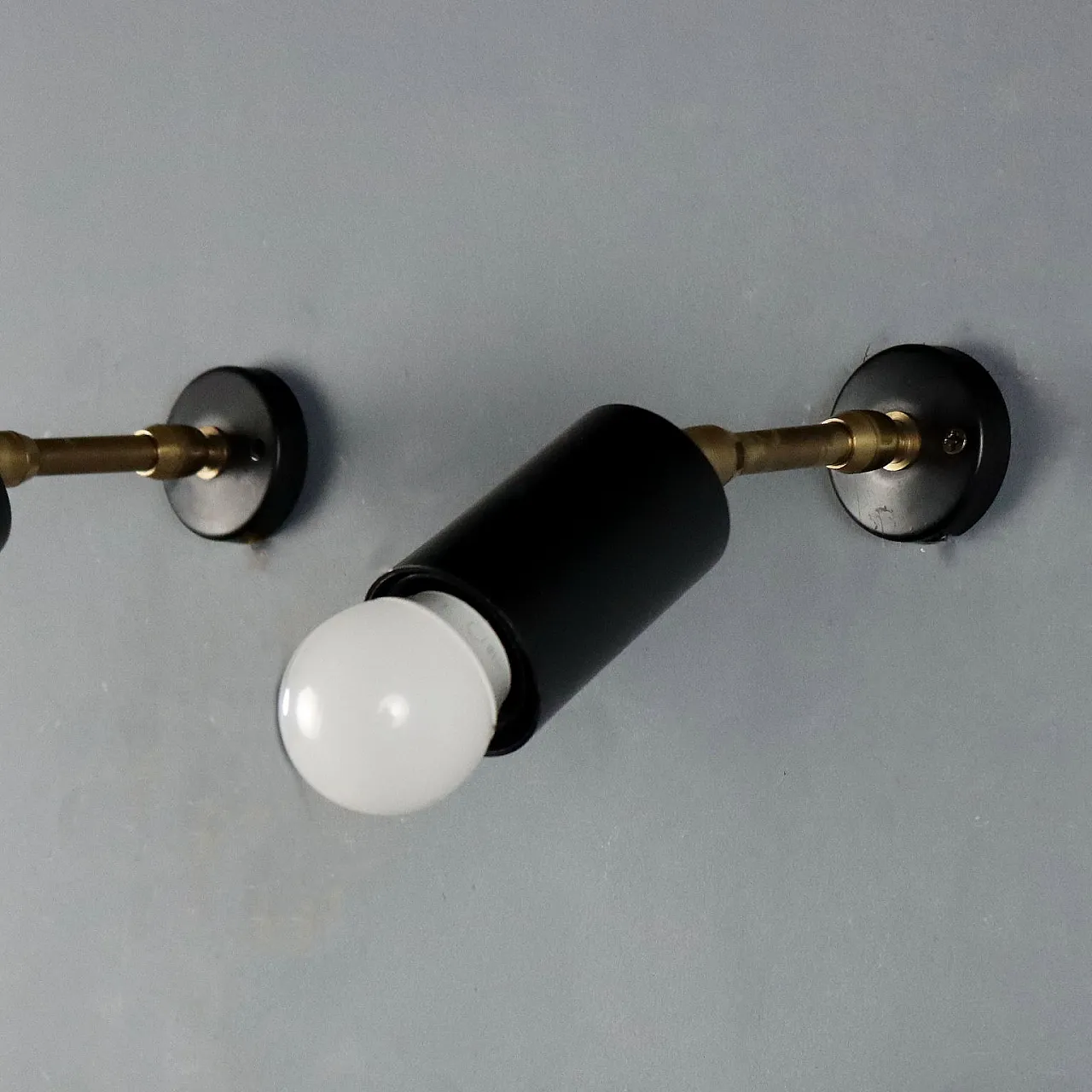 3 Lampade da parete, anni '60 5
