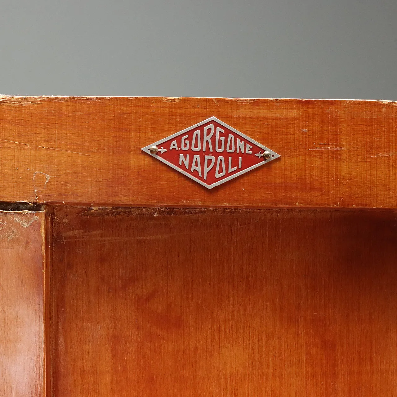 Wardrobe in cherry wood, 1940s 9