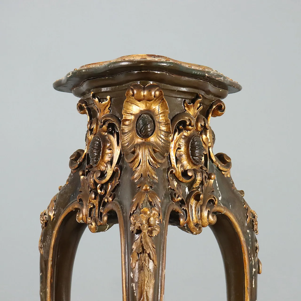 Vase holder in Baroque style, early 20th century 4