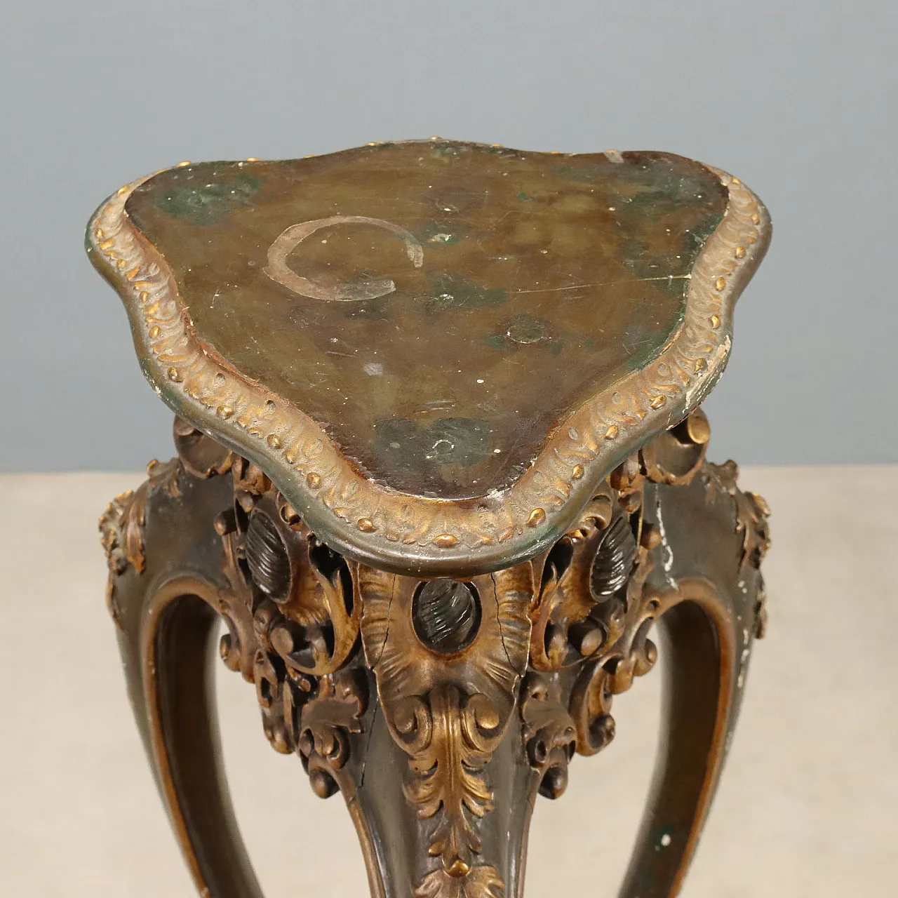 Vase holder in Baroque style, early 20th century 5