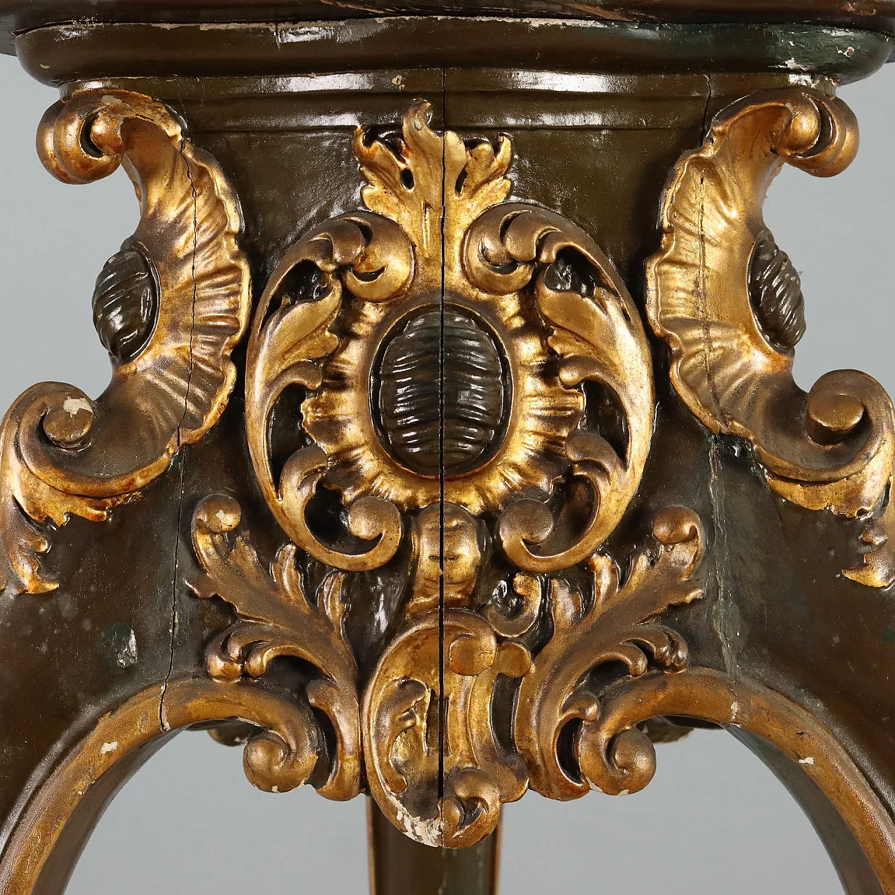 Vase holder in Baroque style, early 20th century 7