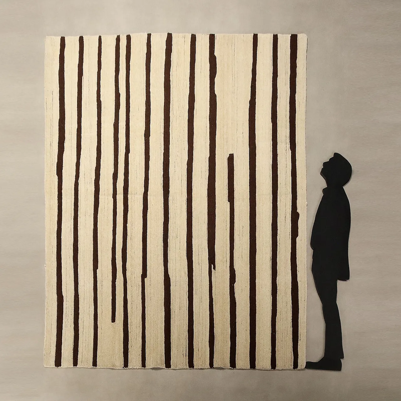 Sartori Burano striped carpet, 20th century 2