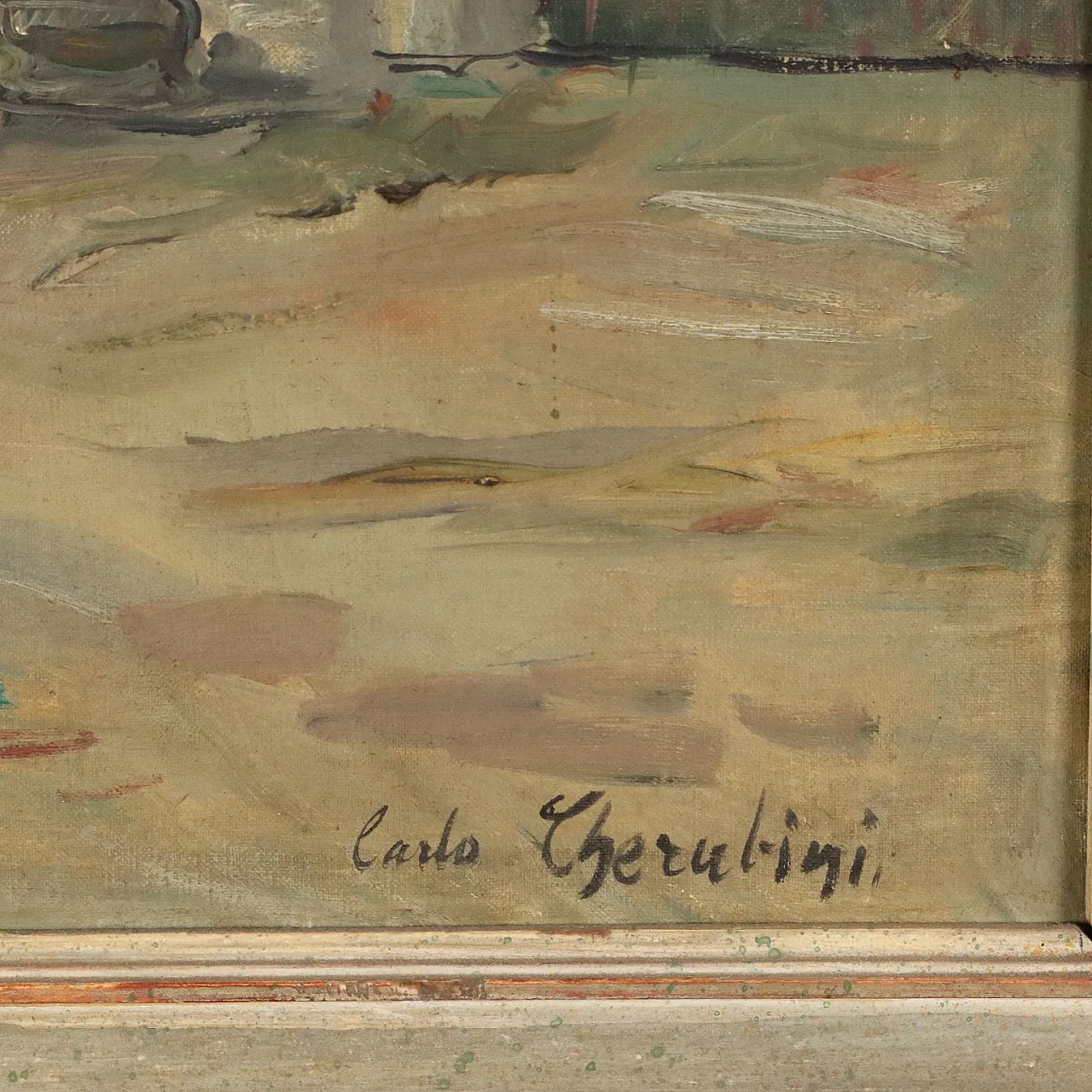 Villa Entrance and Caravan by Carlo Cherubini, 20th century 6