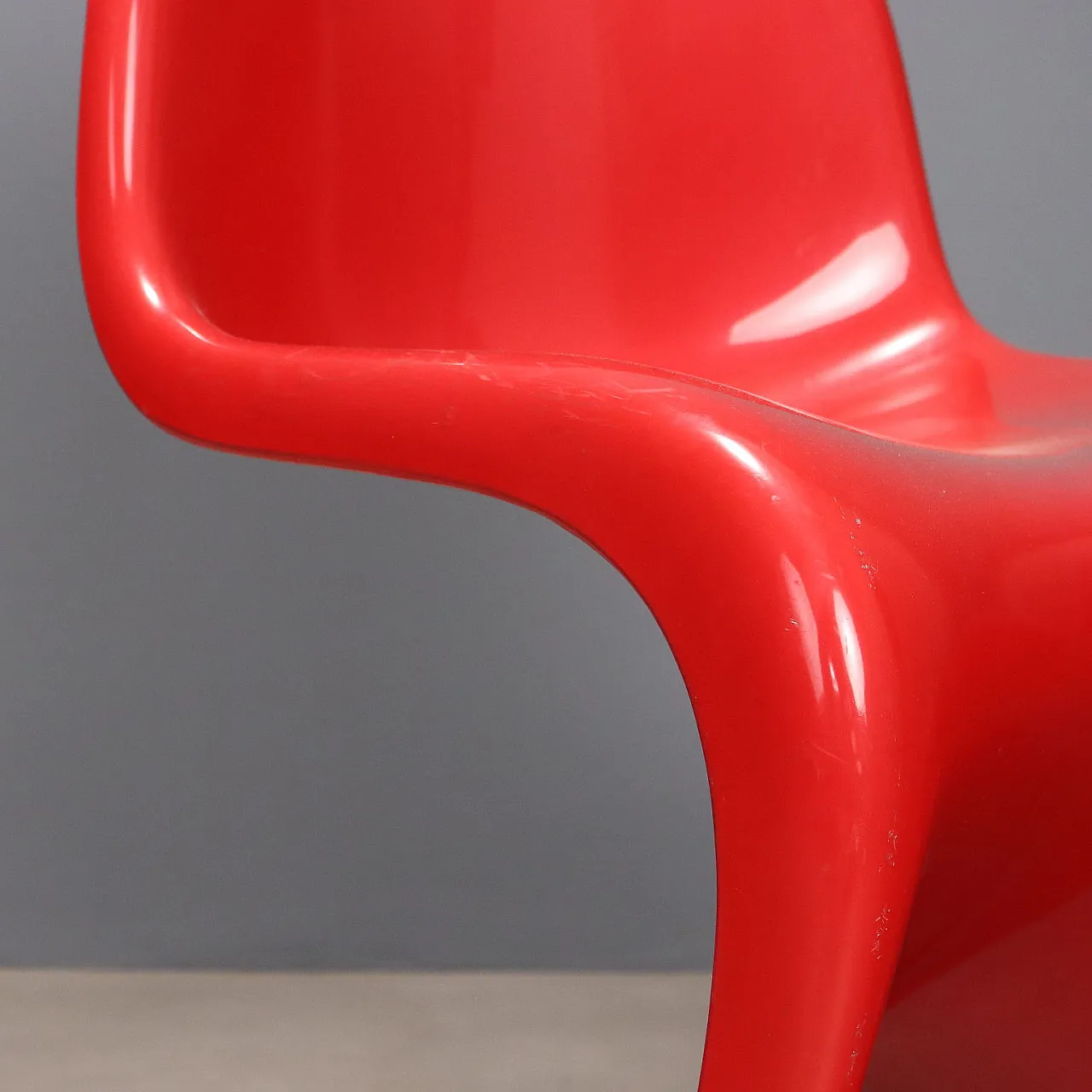 Pair of Panton chairs by Verner Panton for Vitra, 1970s 6