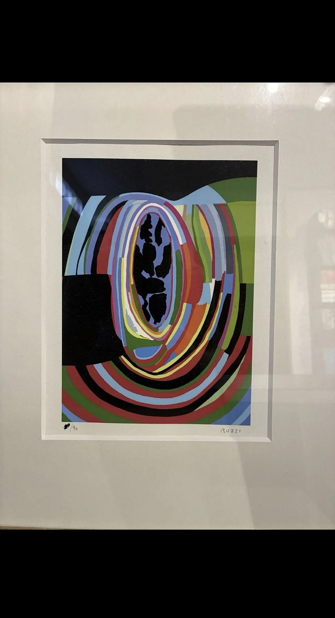 Screenprint by Alberto Burri, mid-20th century 2