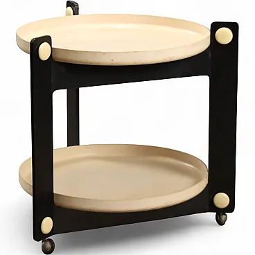 Carrello di Luigi Massoni per Guzzini, anni '70