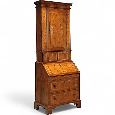 Trumeau in walnut and walnut briar, 18th century