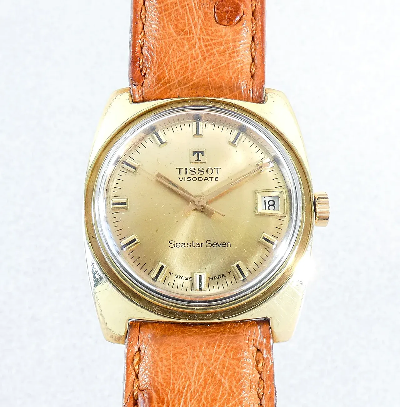 TISSOT Visodate Seastar Seven Wristwatch, 1970s 2