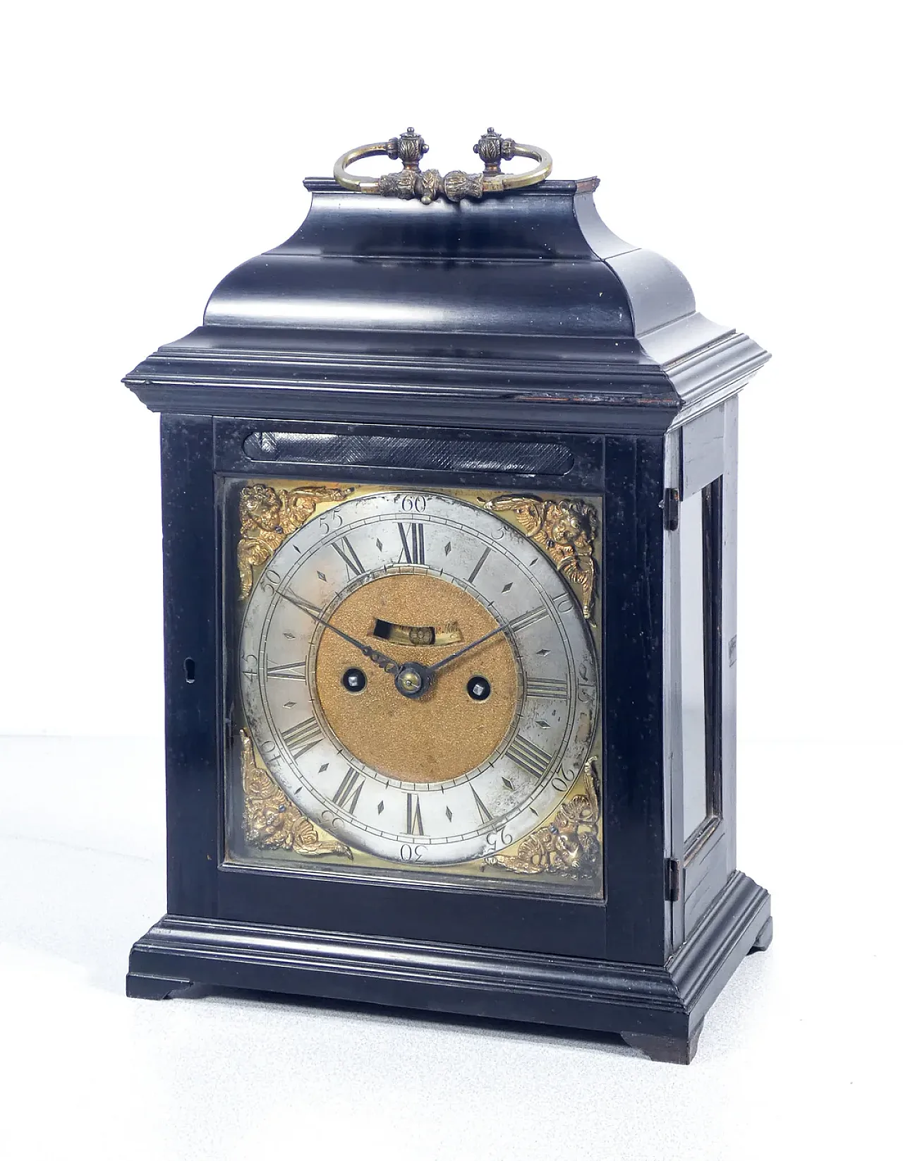 Table grandfather clock by Johannes VAN CEULE Le Jeune, 18th century 1