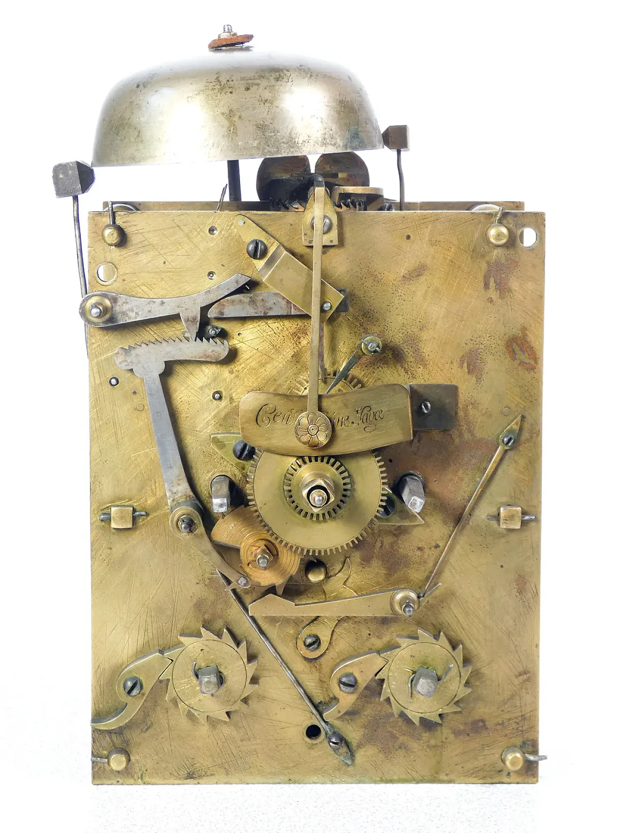 Table grandfather clock by Johannes VAN CEULE Le Jeune, 18th century 7