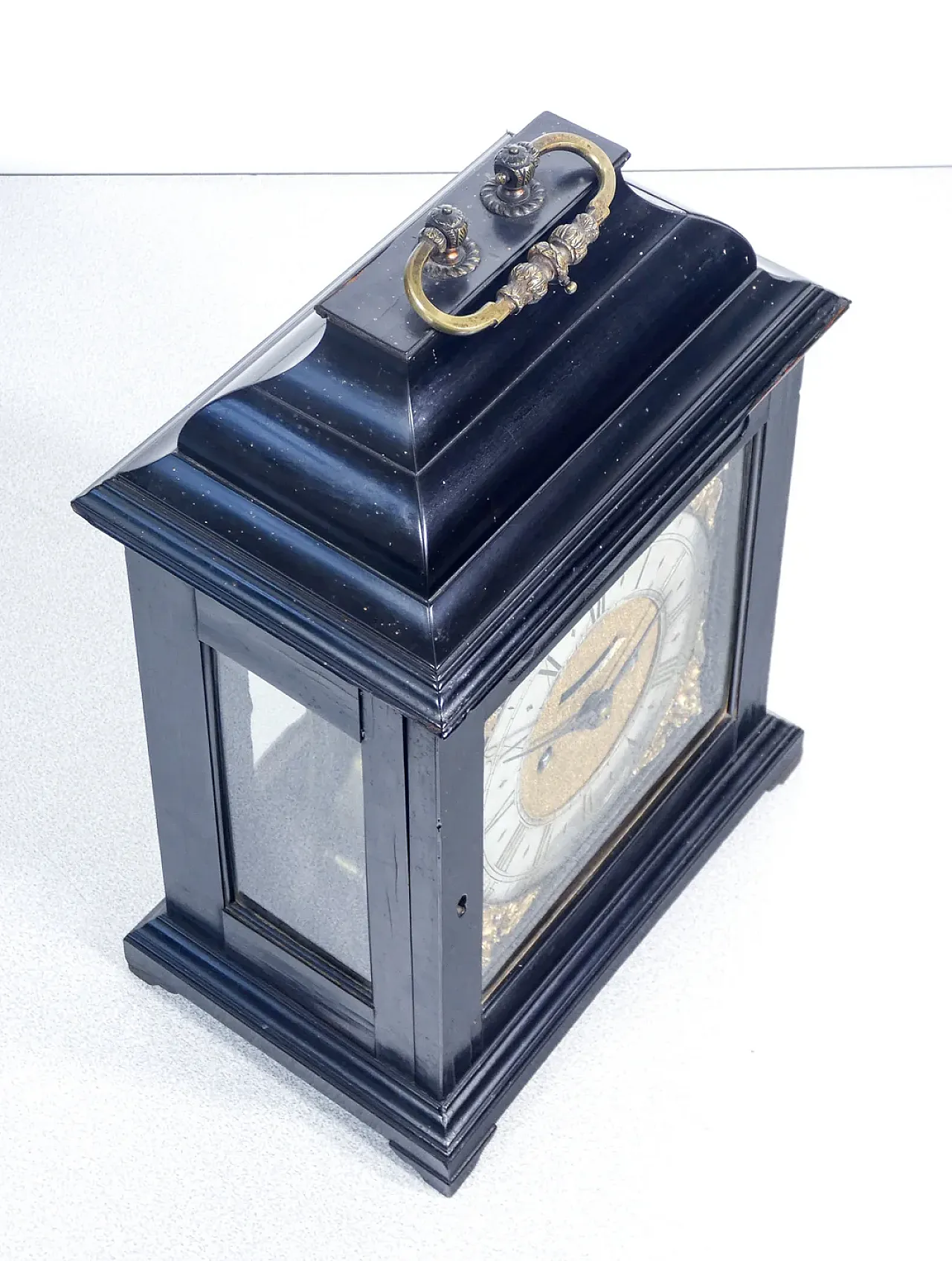 Table grandfather clock by Johannes VAN CEULE Le Jeune, 18th century 15