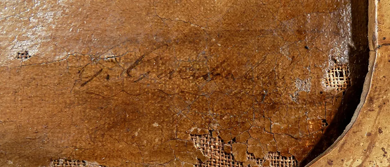 Ritratto di Giuseppe Garibaldi, olio su tela, fine '800 6