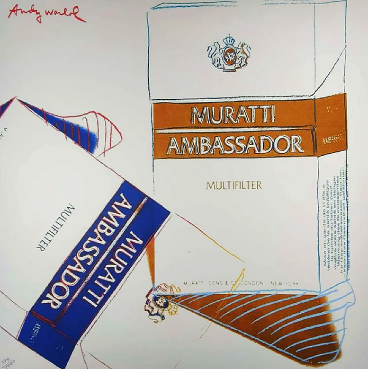 Muratti Ambassador by Andy Warhol, 1980s 2