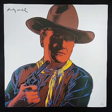 Andy Warhol, John Wayne, 1980s