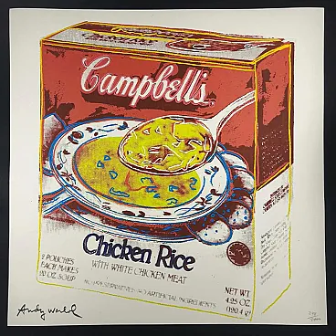 Andy Warhol, Campbells, 1980s