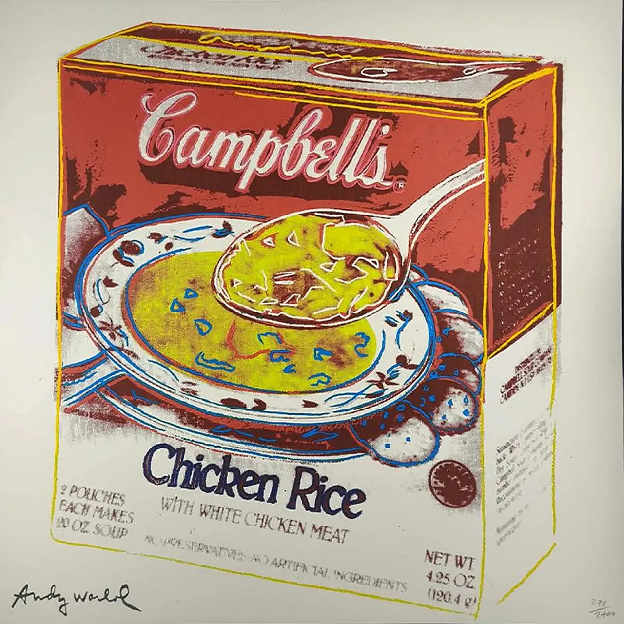 Andy Warhol, Campbells, 1980s 2