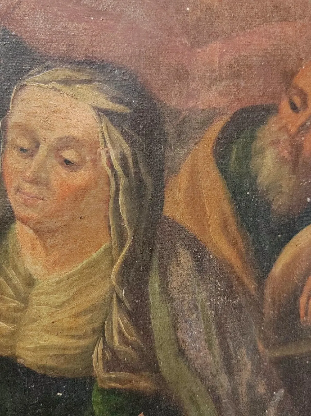 The Education of the Virgin, oil on canvas, 17th century 5