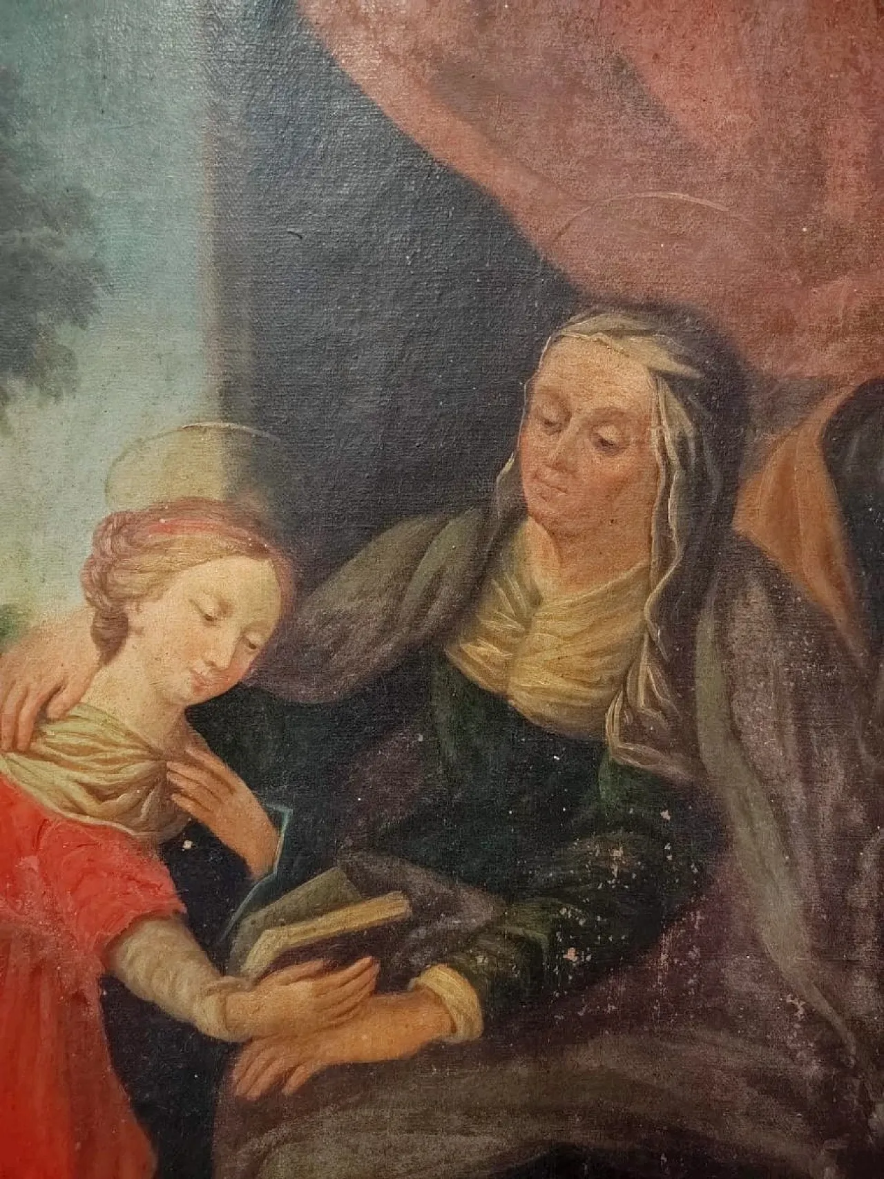The Education of the Virgin, oil on canvas, 17th century 7