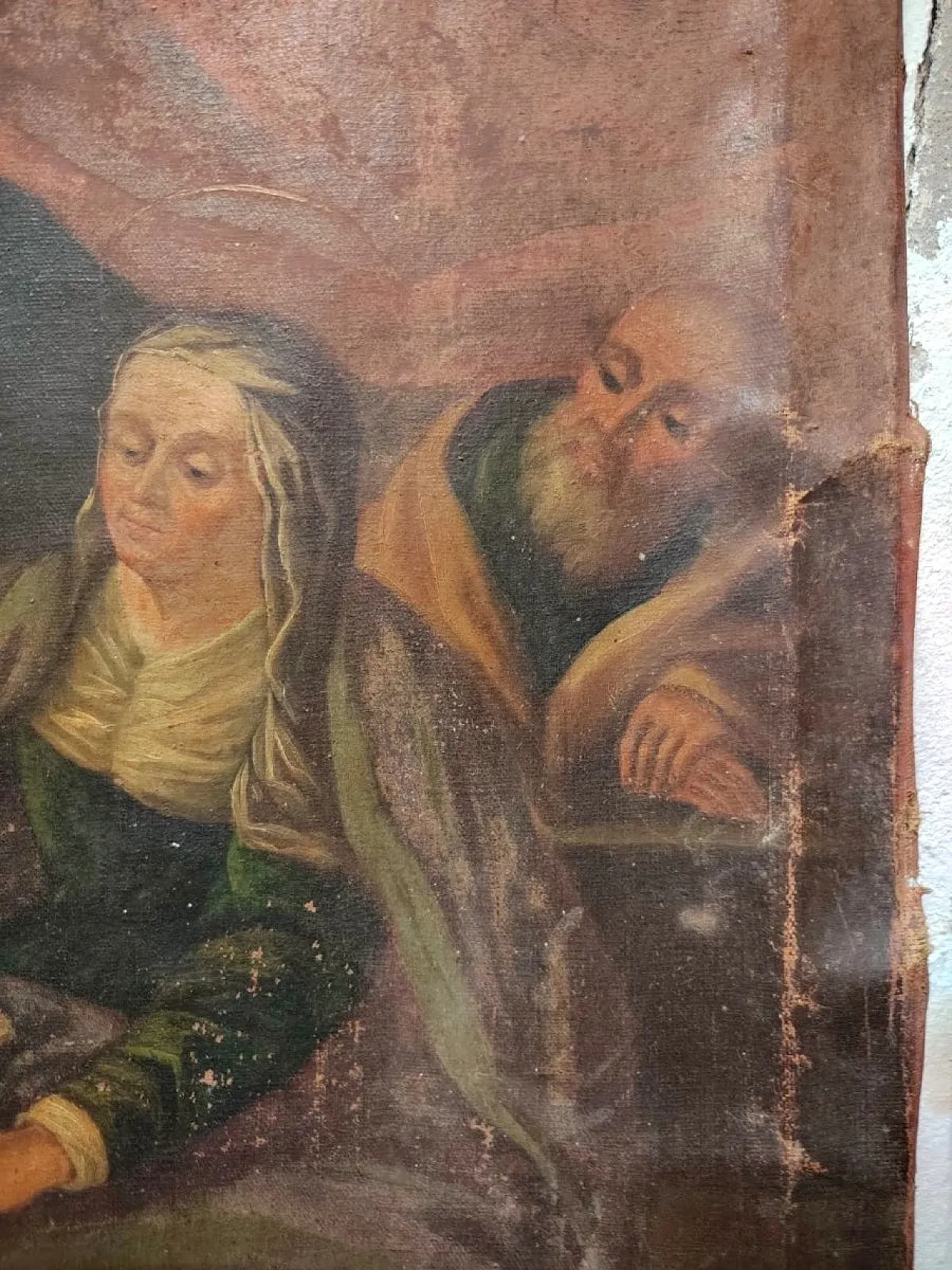 The Education of the Virgin, oil on canvas, 17th century 8