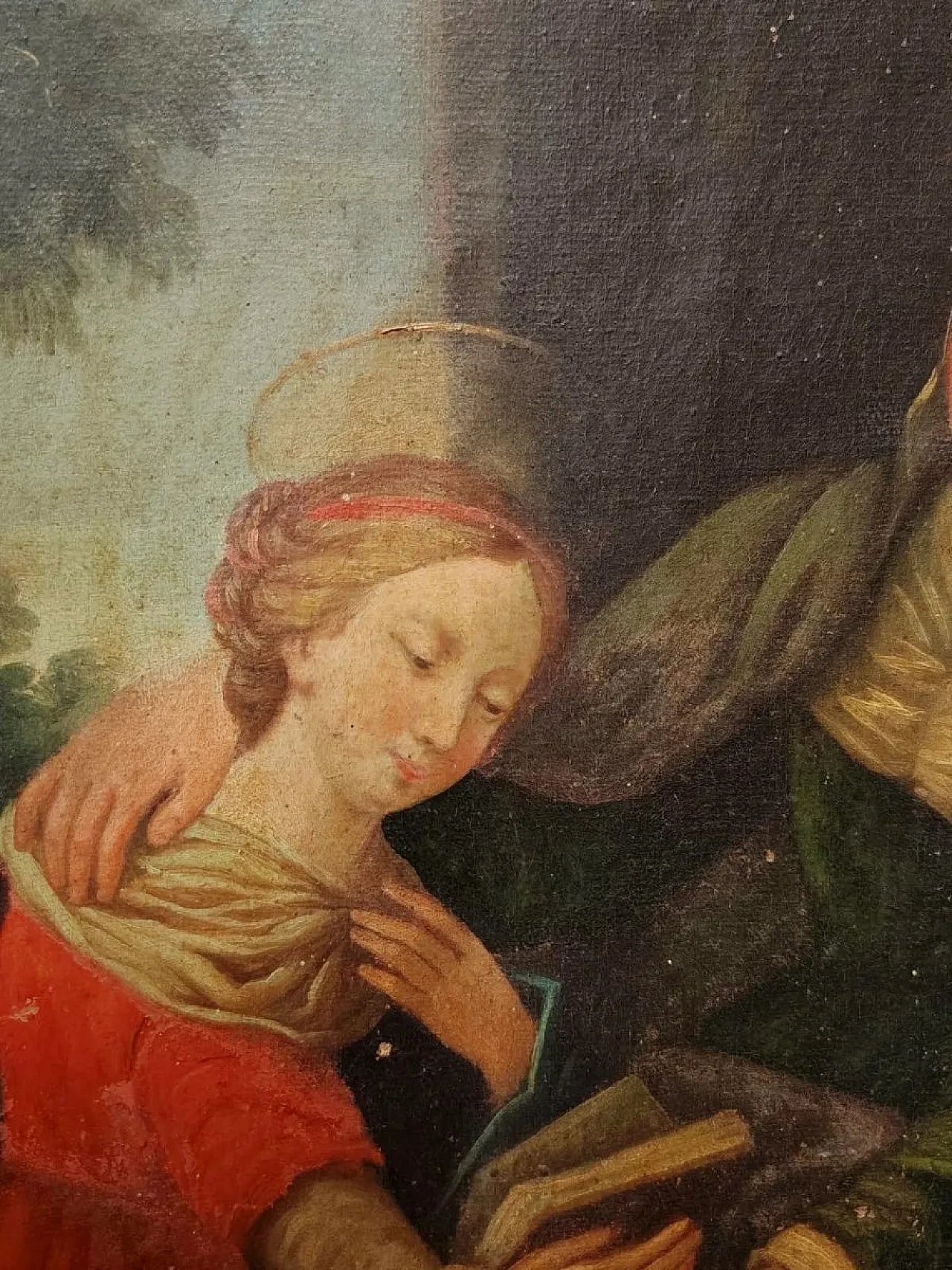 The Education of the Virgin, oil on canvas, 17th century 10