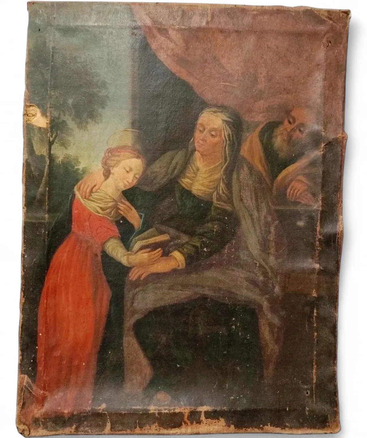 The Education of the Virgin, oil on canvas, 17th century 12