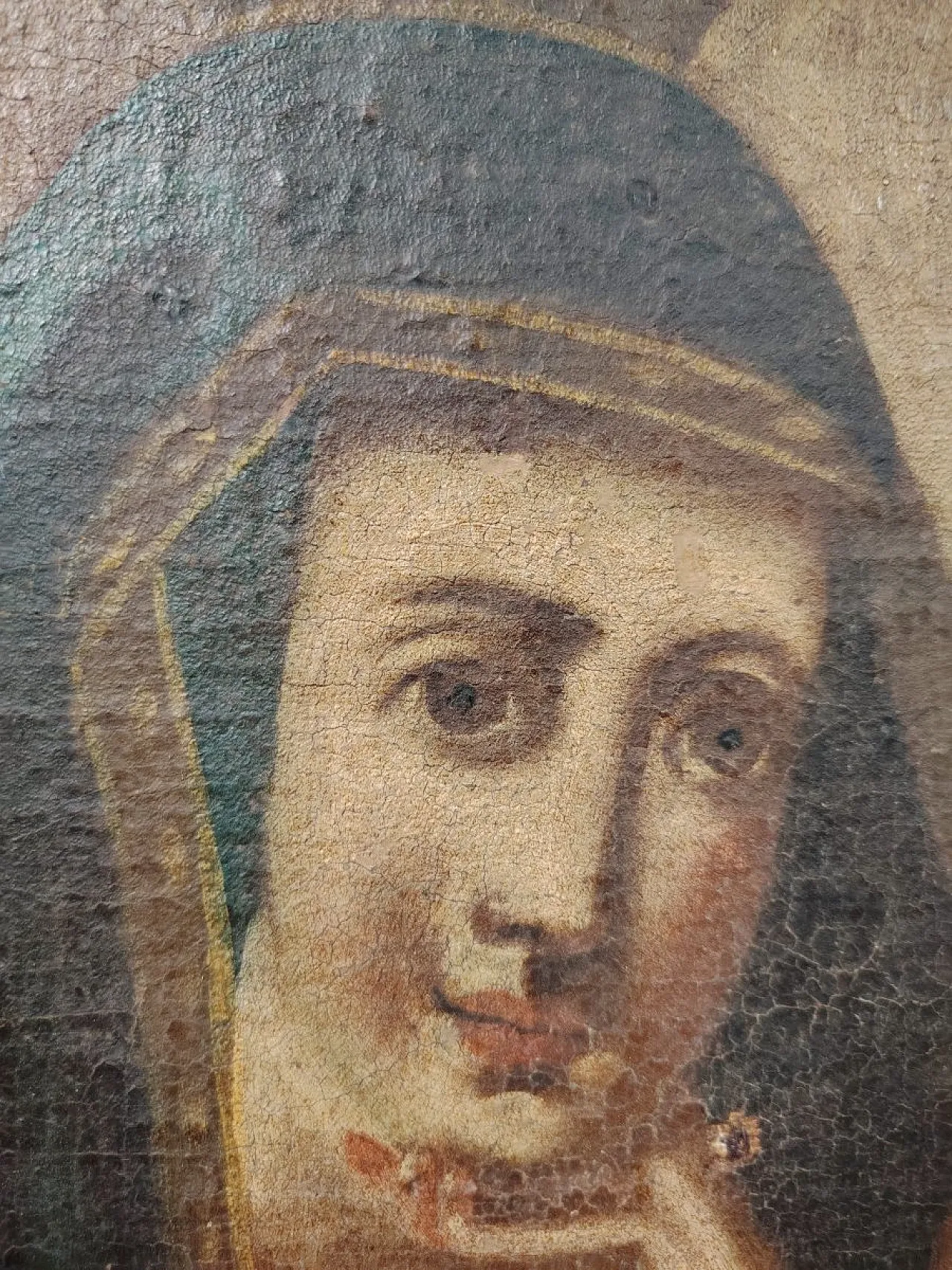 Virgin and Child, oil on canvas, 18th century 12