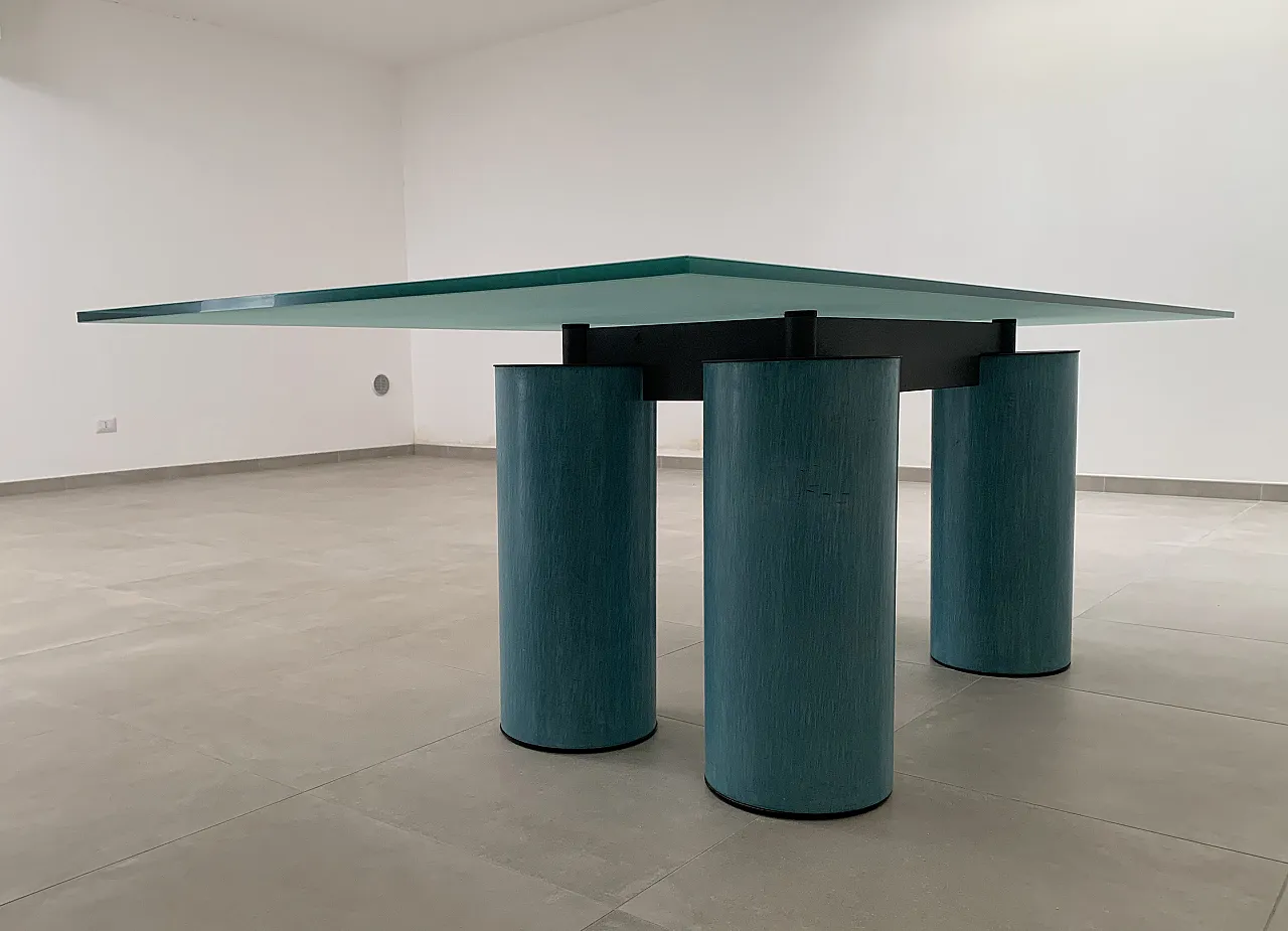 Serenissimo table Lella and Massimo Vignelli for Acerbis, 1980s 2