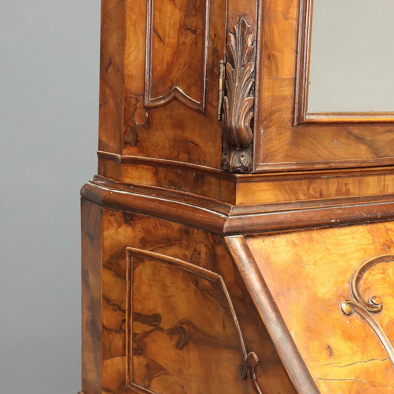 Trumeau Lombardo in style with mirrored doors, 20th century 7