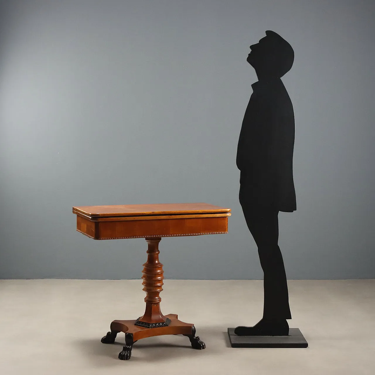 Citronnier game table, 19th century 3