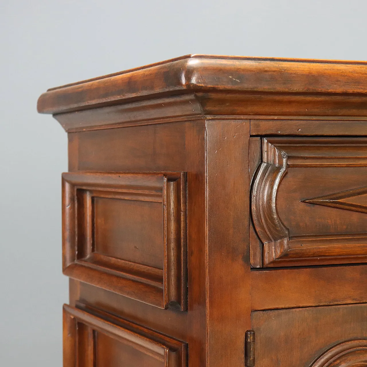 Baroque style sideboard in walnut, mid-20th century 6