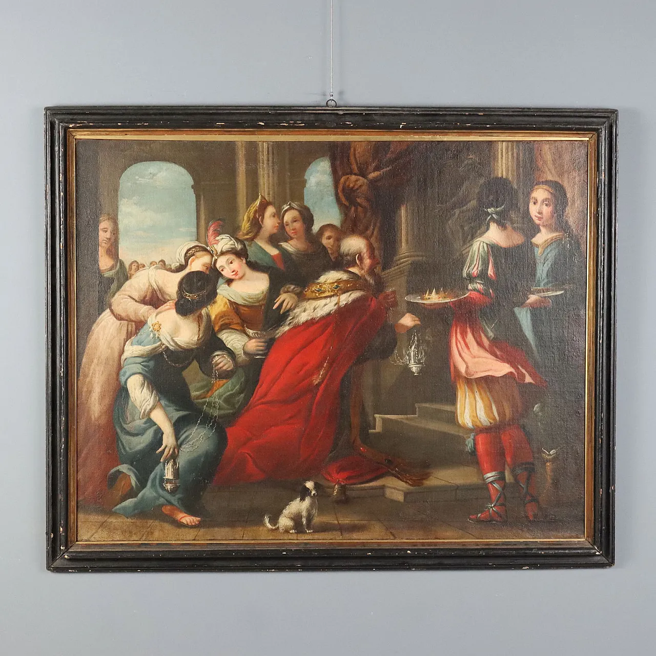 Biblical Scene of the Idolatry of King Solomon, 18th century 1
