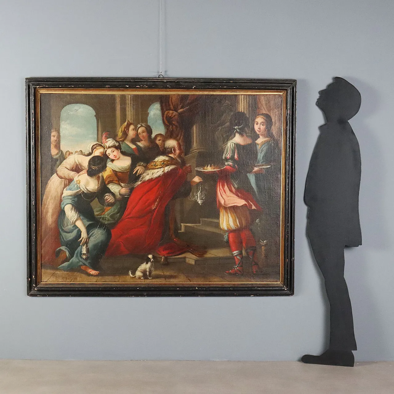 Biblical Scene of the Idolatry of King Solomon, 18th century 2