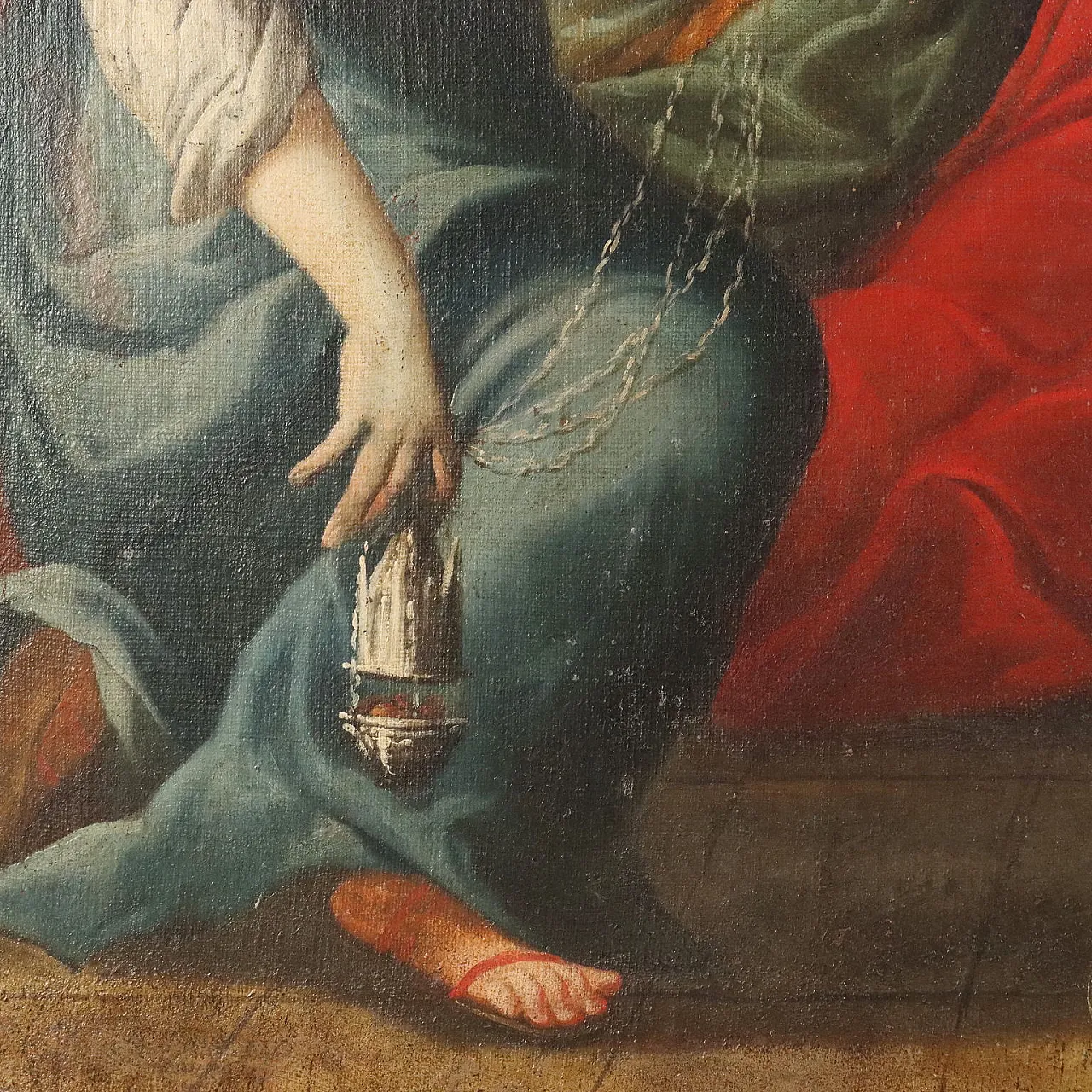 Biblical Scene of the Idolatry of King Solomon, 18th century 10