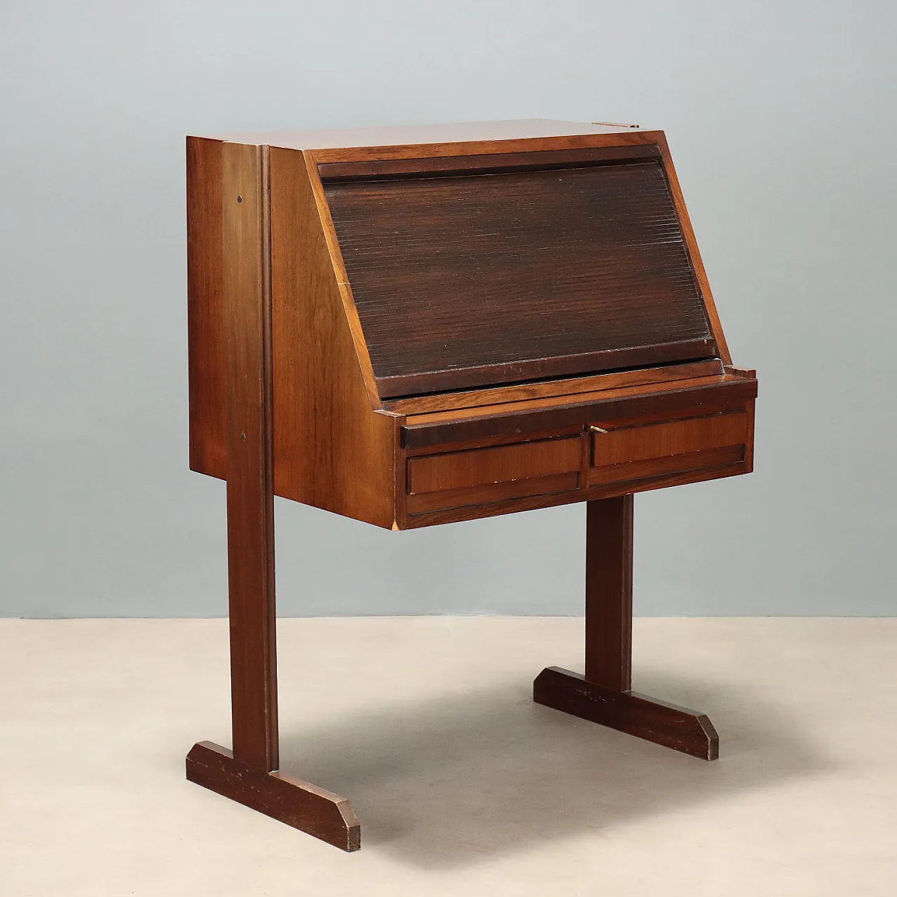 Rolling shutter desk, 1960s 1
